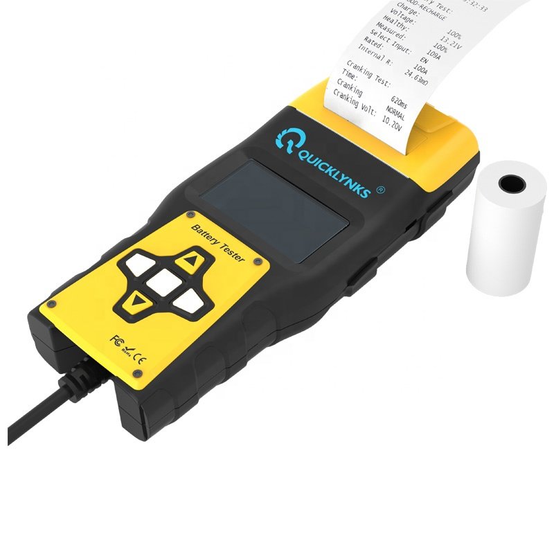 Auto battery accessories battery tester 12V/24V Lead-acid battery analyzer