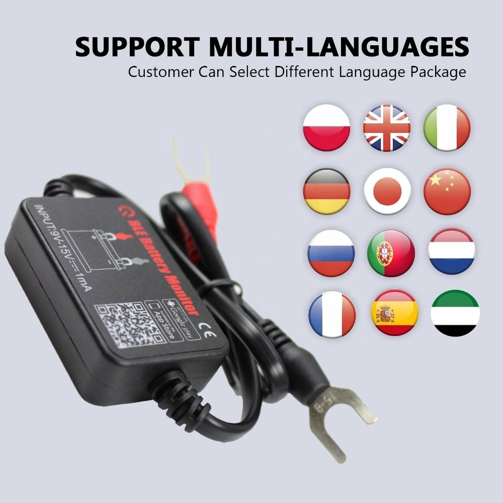 12V Lithium or Lead Acid Bluetooth 12V Battery Monitor Simple Use Cheap and Versatile Battery Tester