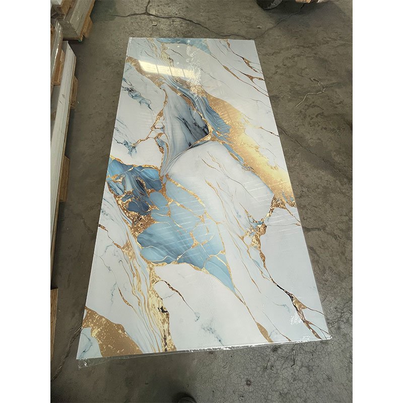 2024 hot sale colorful pvc marbel sheets Uv Laminated Plastic Sheet uv board