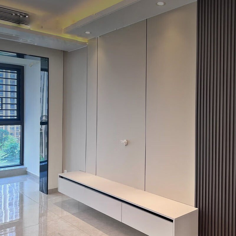 Competitive Price Custom Background Wall Living Room Bathroom Bedroom Charcoal Board Wood Veneer Decorative Wall Panels