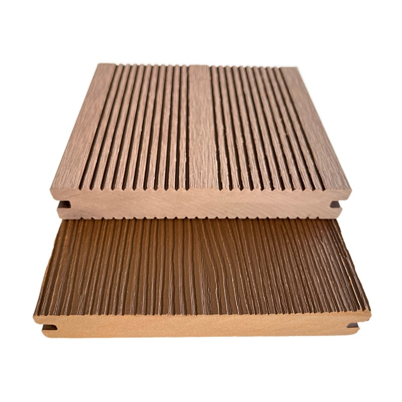Modern Outdoor Waterproof Anti-Slip Wood Plastic Composite WPC Decking for Exterior Use