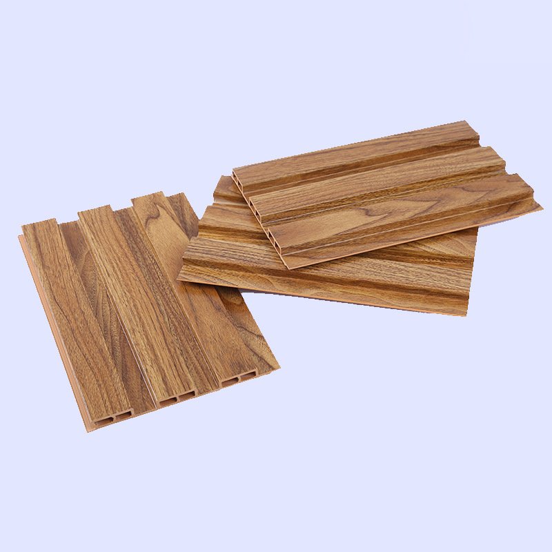 150 * 7.5mm ecological wood small great wall board paint free waterproof and fireproof indoor and outdoor protective wall green