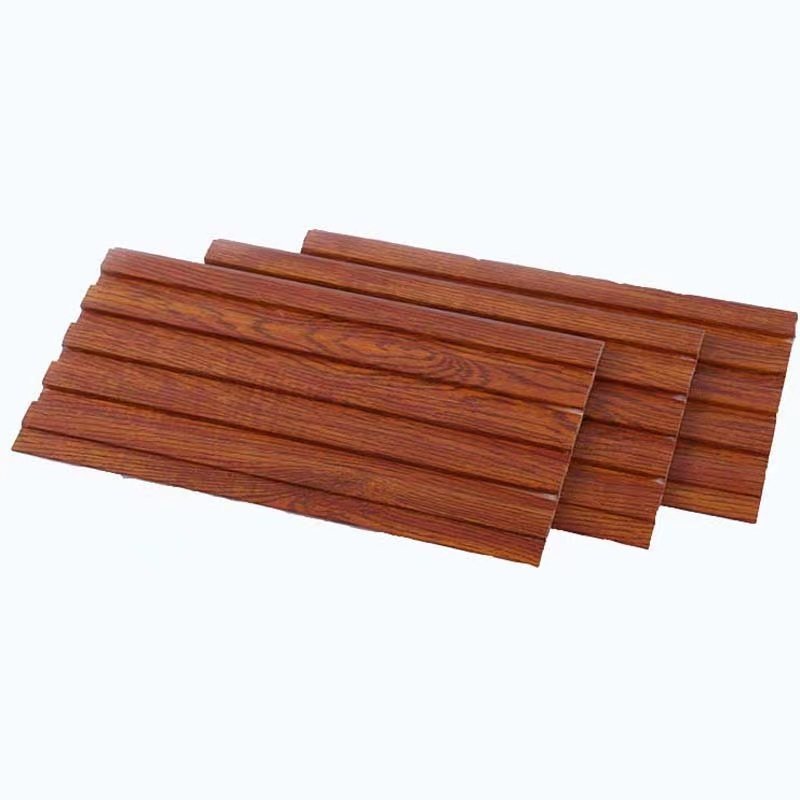 150 * 7.5mm ecological wood small great wall board paint free waterproof and fireproof indoor and outdoor protective wall green
