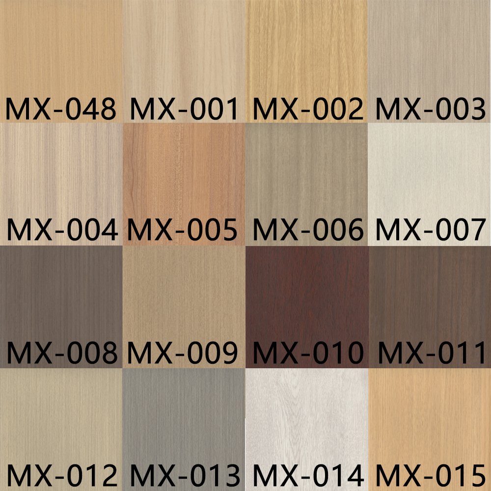 Wholesale Free Sample Bamboo Charcoal Fabric Wood Grain Pattern Plate Fireproof Wall Panel Veneer Board