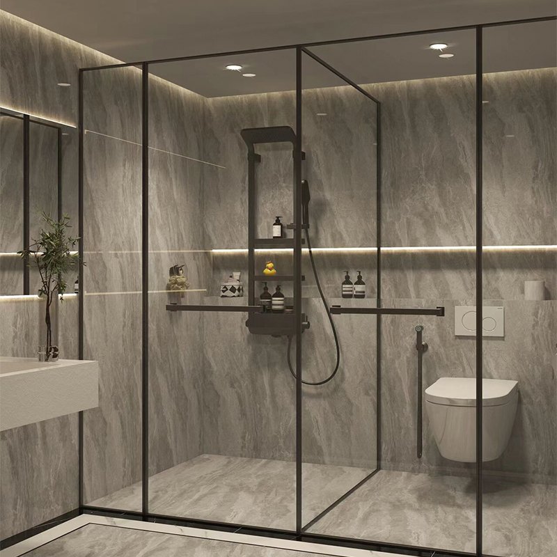 Uv high gloss marble panel wall panel factory direct sale waterproof indoor SPC wall panel