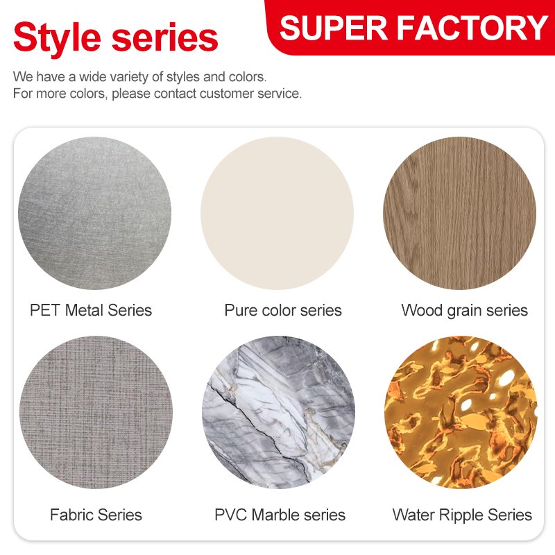 Hot Sale Bamboo Charcoal 8 mm Of Wall Panels Easy To Install Bamboo Crystal Board PET Mirror Board