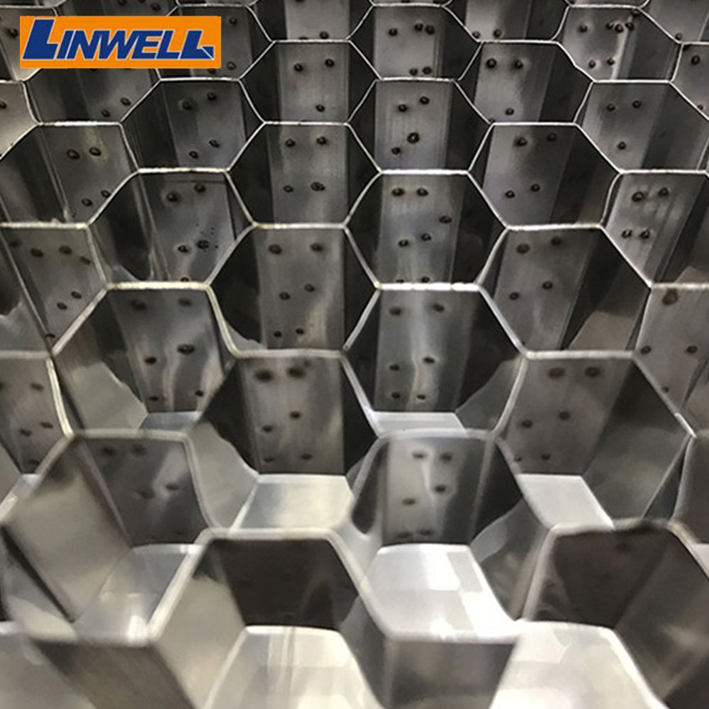 Stainless Steel Honeycomb Conveyor B Stainless Steel Honeycomb Partition Board Welding Honeycomb