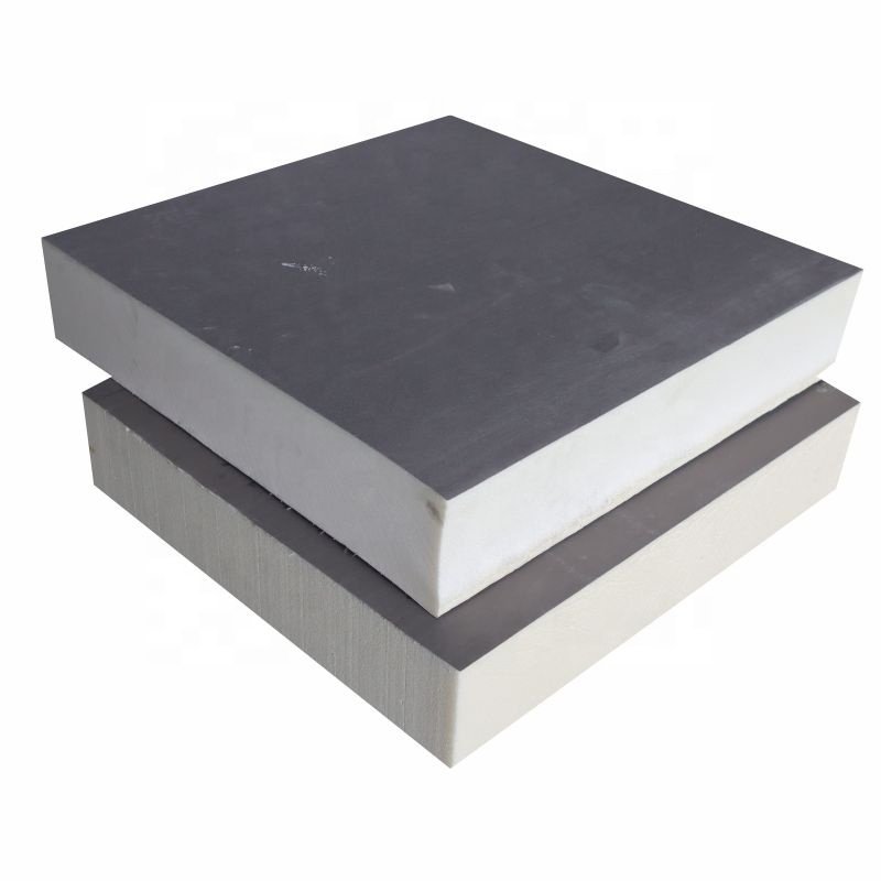 High density fiberglass PIR / PU thermal insulation panel Excellent insulation effect