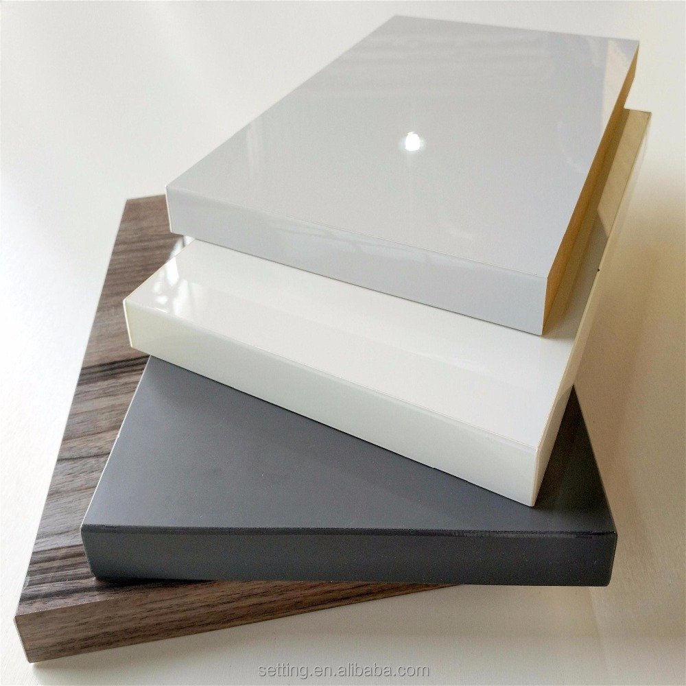 Eco-friendly PETG Panel Pet Mdf Board Grey for Wardrobe/gloss White High Quality Pet Board / ST-PETG-6002 4*8ft ,4*10ft Setting