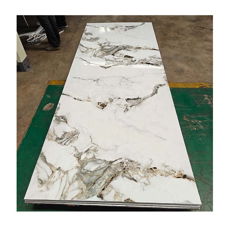 Foshan Factory Direct Wpc Composite Pvc Marble Wall Boards Bamboo Charcoal Wood Wall Panel