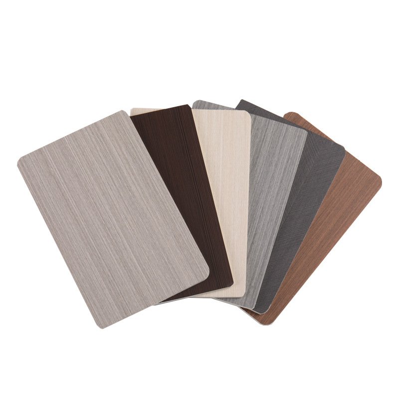Bamboo Charcoal Wall Panel Wood Alternative Bamboo Charcoal Board Modern Metal Plate Mirror Wood Veneer Wall Panel