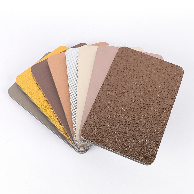 Bamboo Charcoal Wall Panel Wood Alternative Bamboo Charcoal Board Modern Metal Plate Mirror Wood Veneer Wall Panel