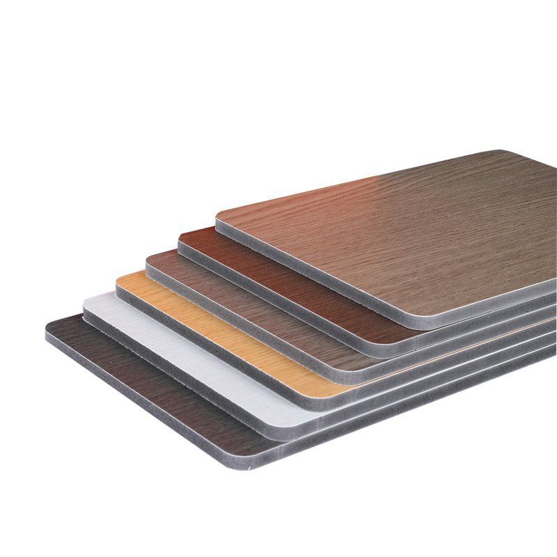 Bamboo Charcoal Wall Panel Wood Alternative Bamboo Charcoal Board Modern Metal Plate Mirror Wood Veneer Wall Panel