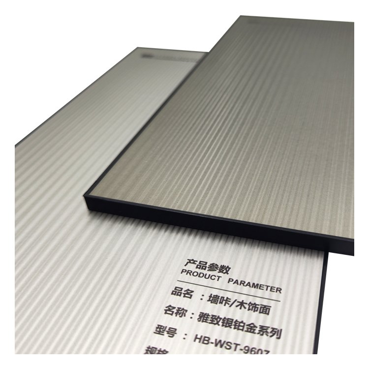 Bamboo Charcoal Wood Veneer Decoration Veneer Wall Panels Large Metal Wood Veneer Wall Panel
