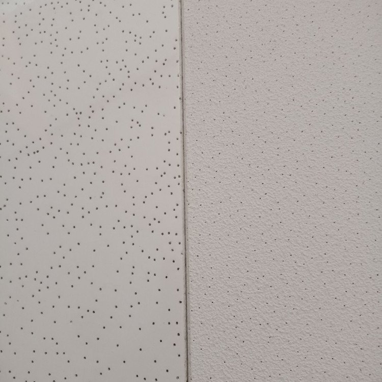 2024 Mineral Wool Board Office Building False Ceiling Boards Acoustic Mineral Fiber Tiles