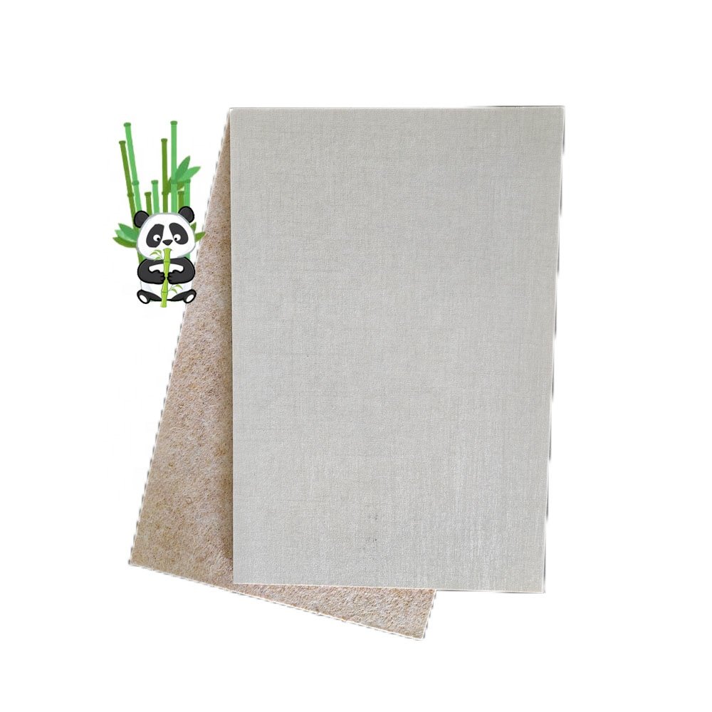 Bamboo and wood fiber board wall panels, decorative wall panel bamboo fiber, waterproof bamboo fiber acoustic board