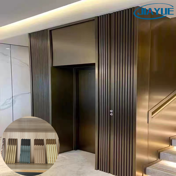 Hot Sale Wall Background Decoration Stainless Steel Decorative Wall Fluted Panel For home Metal Wall Louver