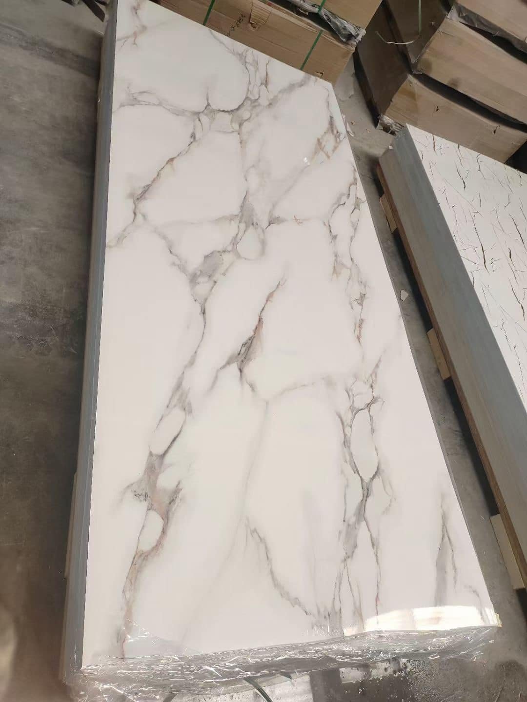 hot selling modern wall panels pvc wall panels boards uv marble uv board for kitchen cabinet