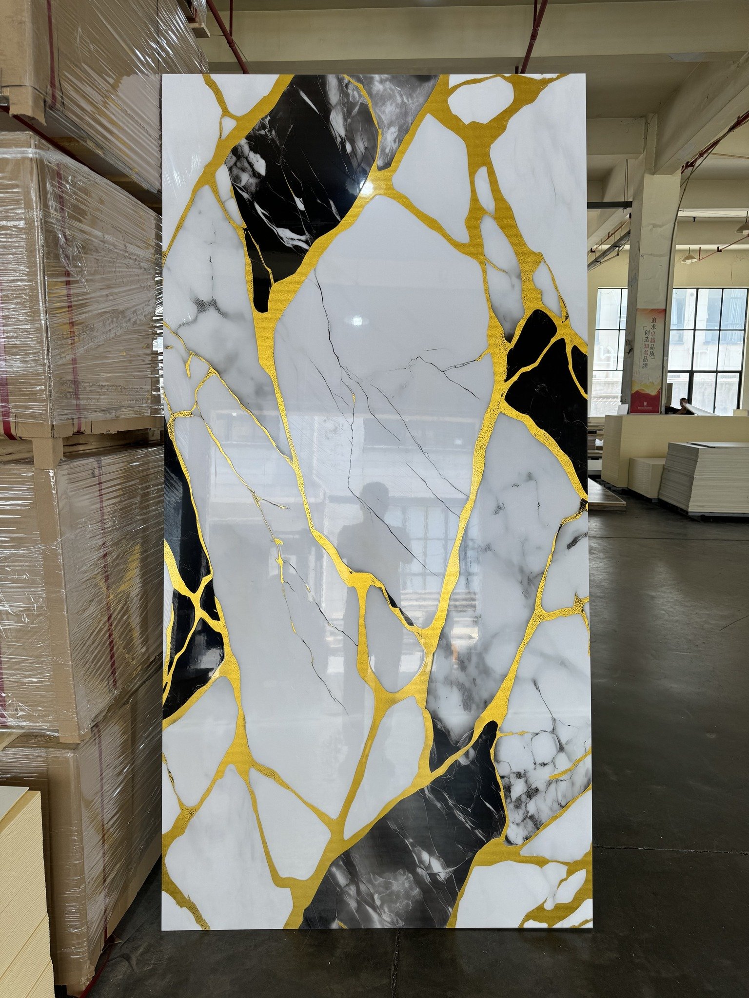 hot selling modern wall panels pvc wall panels boards uv marble uv board for kitchen cabinet