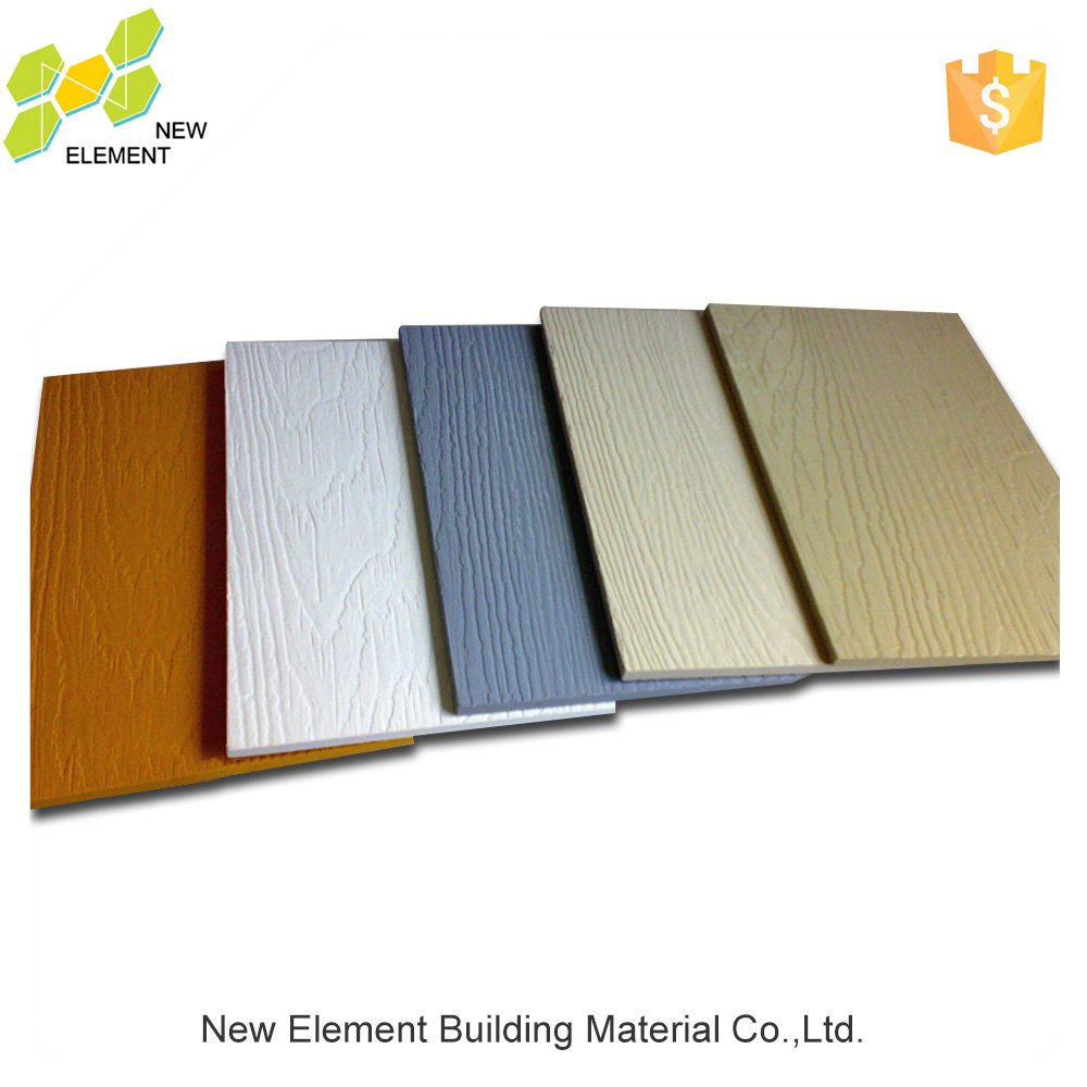 High Strength Panel Waterproof Exterior Siding Fiber Cement Boards For Building Project