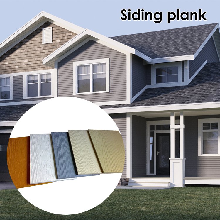 High Strength Panel Waterproof Exterior Siding Fiber Cement Boards For Building Project