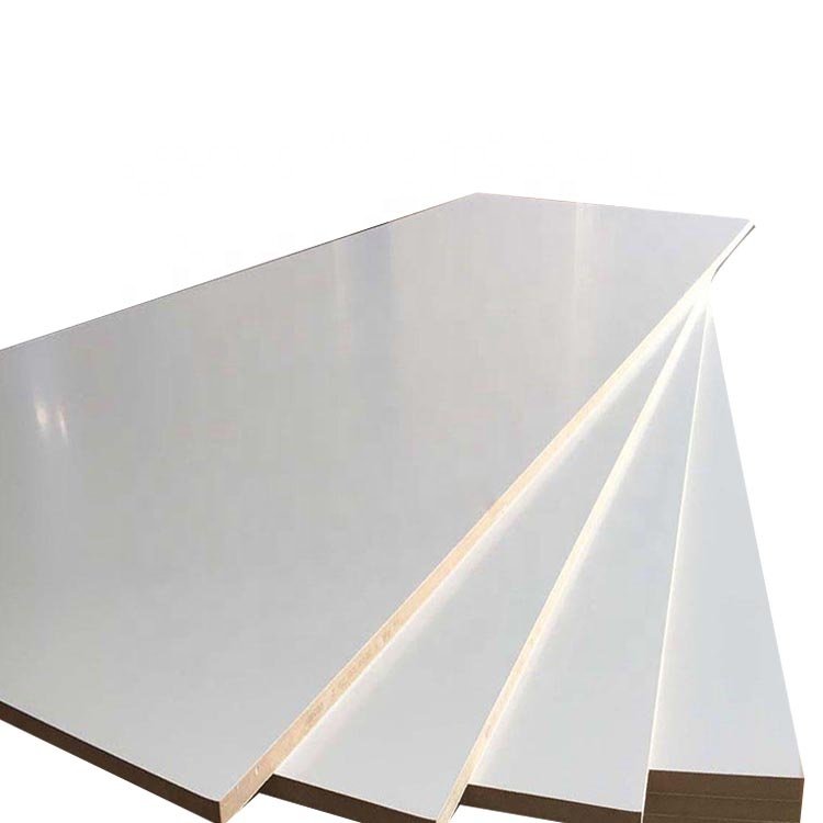 4*8 feet white melamine MDF,MDF board , white melamine sheet