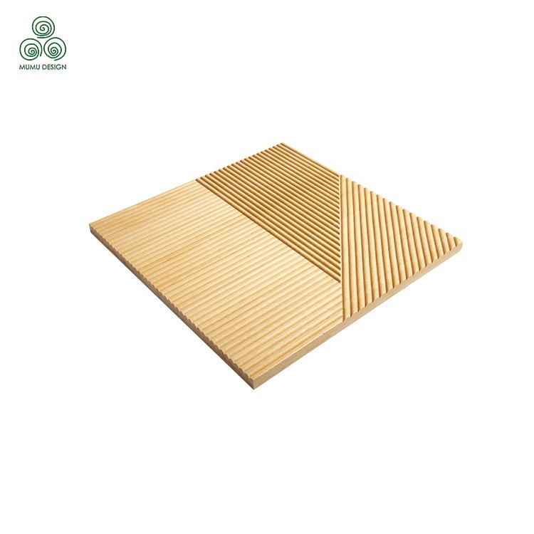 MUMU DESIGN 2024 NEW Puzzle decor other boards interior decoration solid 3D wood wall panels wall interior