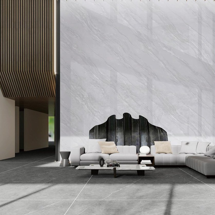 Indoor Carbon Crystal Plate Marble Texture Board Wpc Cladding Wall Panels Boards Pvc Filmed Bamboo Charcoal Board