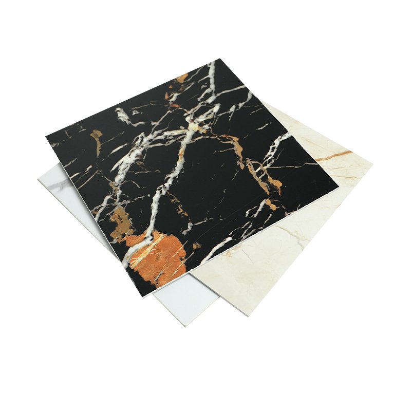 10/20/30cm Sample Block List Waterproof 3Mm Pvc Uv Board Wall Decoration Marble Color Waterproof Uv Pvc Board For Interior