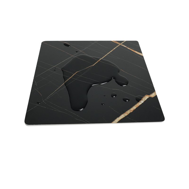 10/20/30cm Sample Block List Waterproof 3Mm Pvc Uv Board Wall Decoration Marble Color Waterproof Uv Pvc Board For Interior