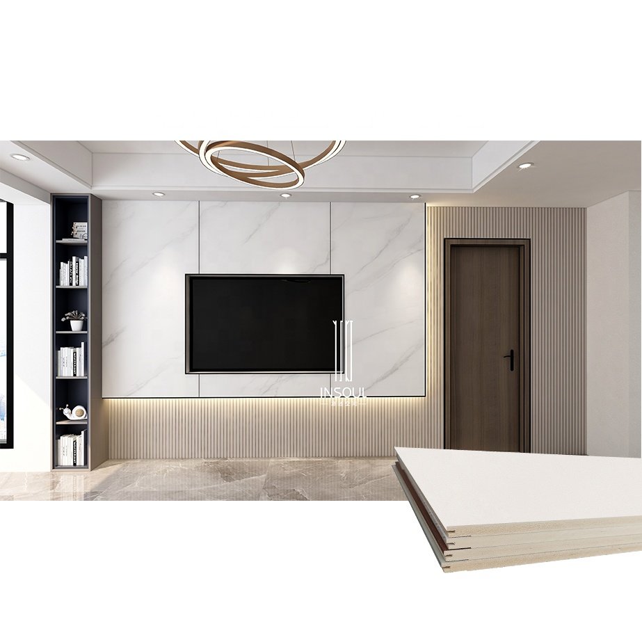 High Quality Hot Sale WPC PVC Wall Panel For TV Background Decoration