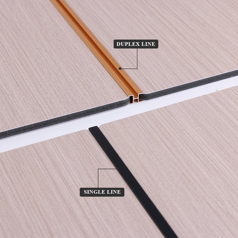 Wooden Grain PVC Wpc Wall Panels wall decor panel for indoor Decoration Bamboo charcoal board