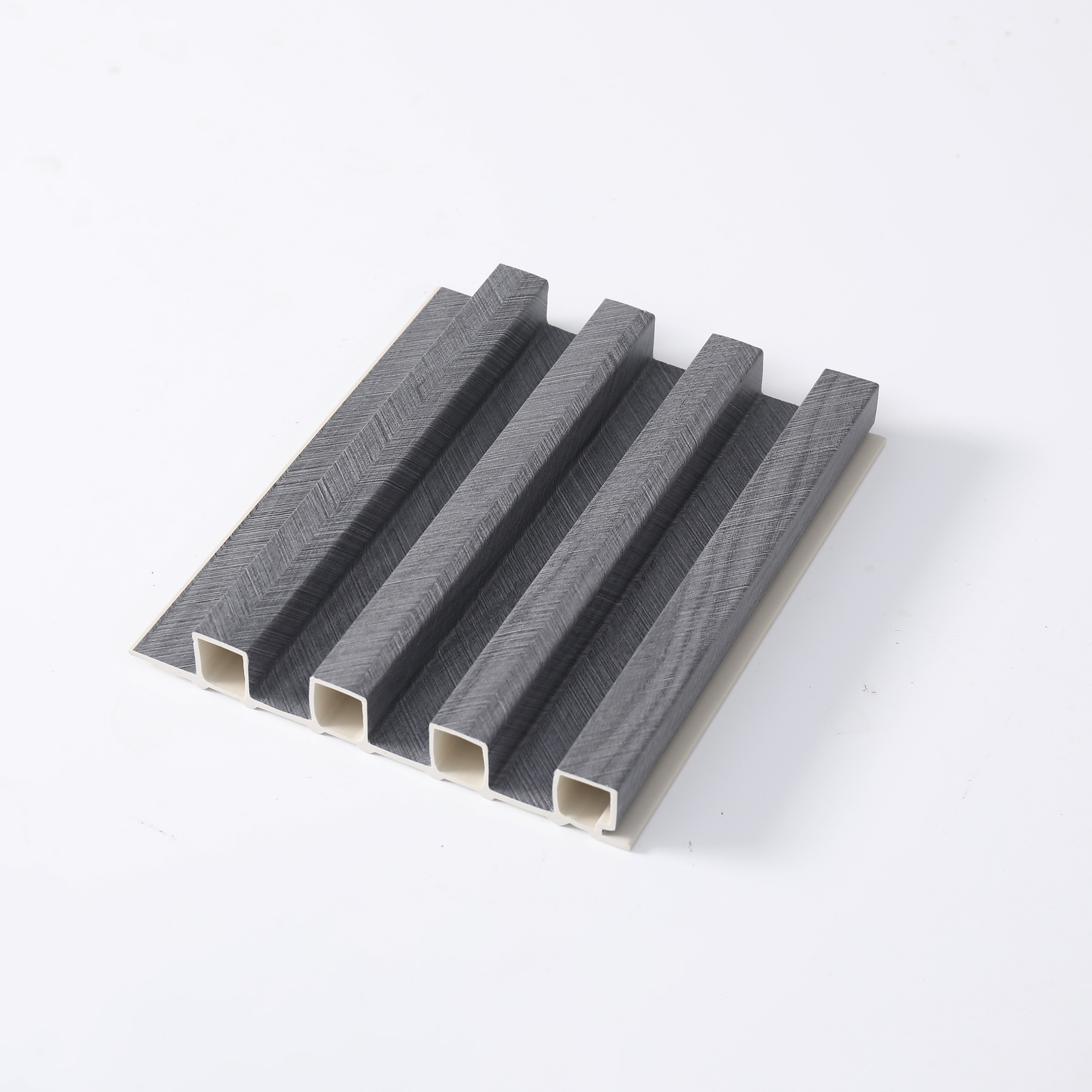 Wpc interior fluted panels Indoor Wood Plastic Composite Cladding Fluted Wall Board
