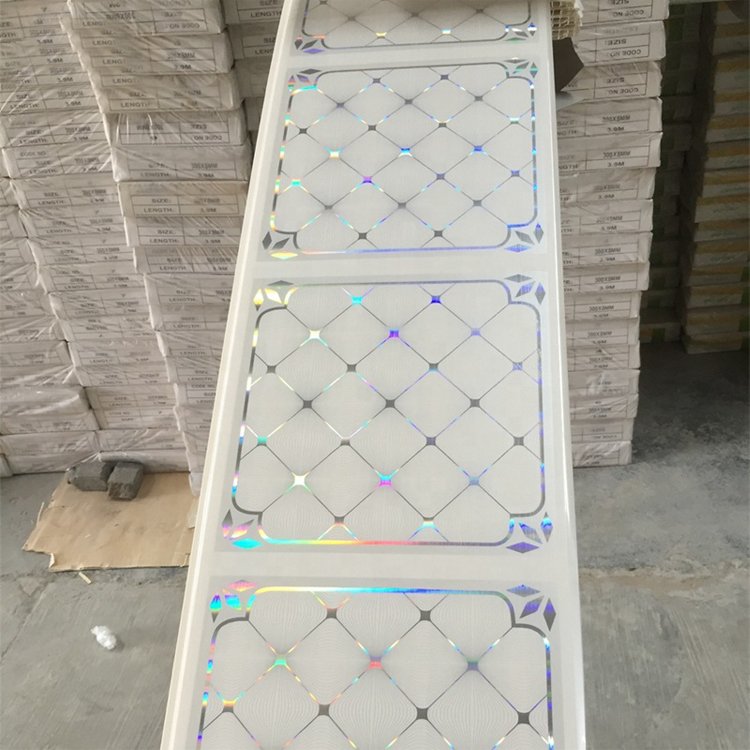 Pvc Ceiling Panel Indoor Pvc Ceiling Hot Sale Waterproof Carton Box Modern Geometric Apartment Custom Size School Administration