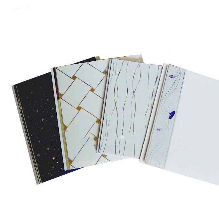 Pvc Ceiling Panel Indoor Pvc Ceiling Hot Sale Waterproof Carton Box Modern Geometric Apartment Custom Size School Administration