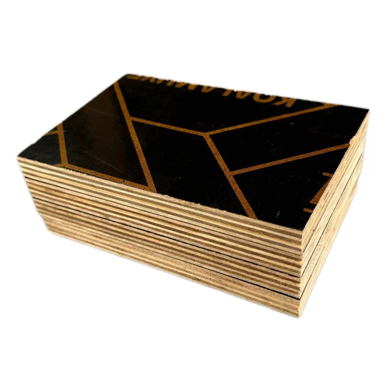 1220x2440mm 11mm Black Film Faced Plywood Hardwood Concrete Plywood Film Faced Plywood
