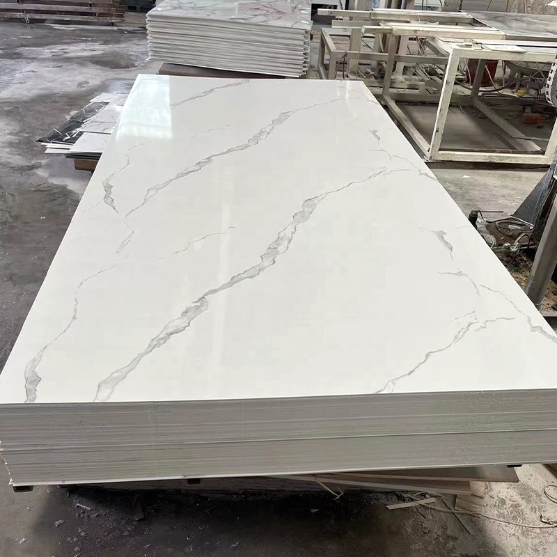 1220Mm*2800Mm Uv Board Faux Pvc Marble Sheet Wall Panels Marble Board