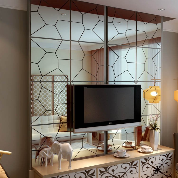 Mirror Acrylic board indoor interior decorative plastic glass wall panel board others wallpapers wall panels