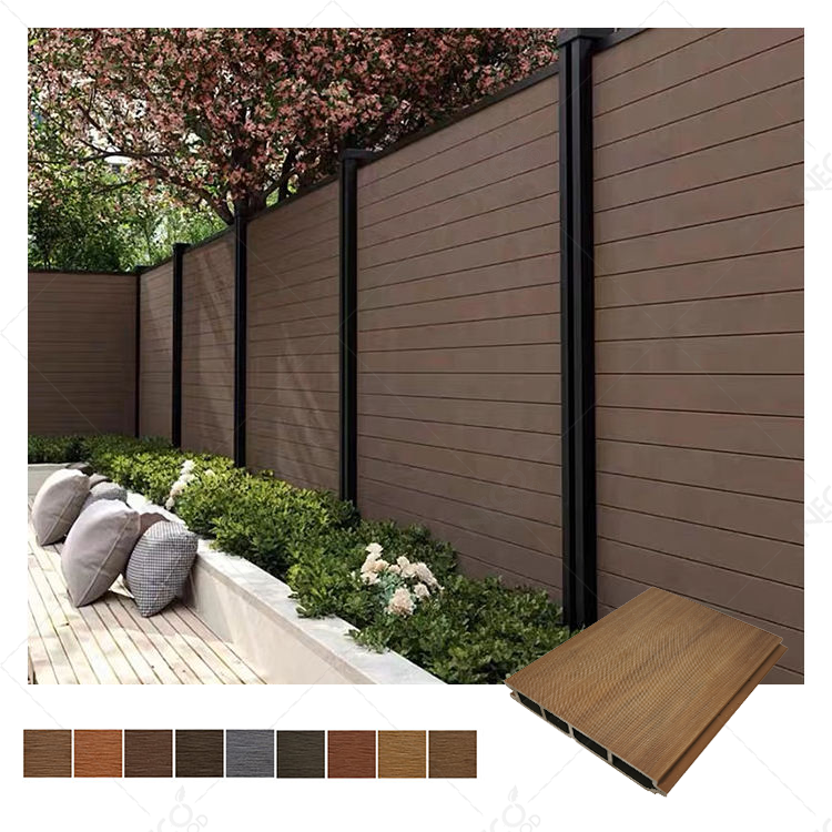 Necowood ASA Fence Compound Garden Fence Outdoor Garden Wooden Plastic Composite Fence Door