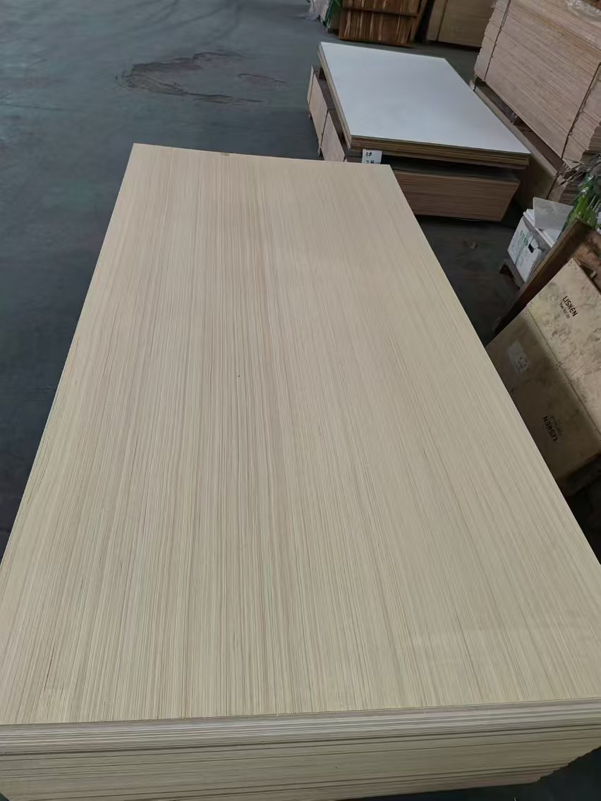 1220*2440 Solid Wood Multi-Layer Ecological Board Paint-Free E0 Whole Plywood for Wardrobe Cabinet for Woodworking
