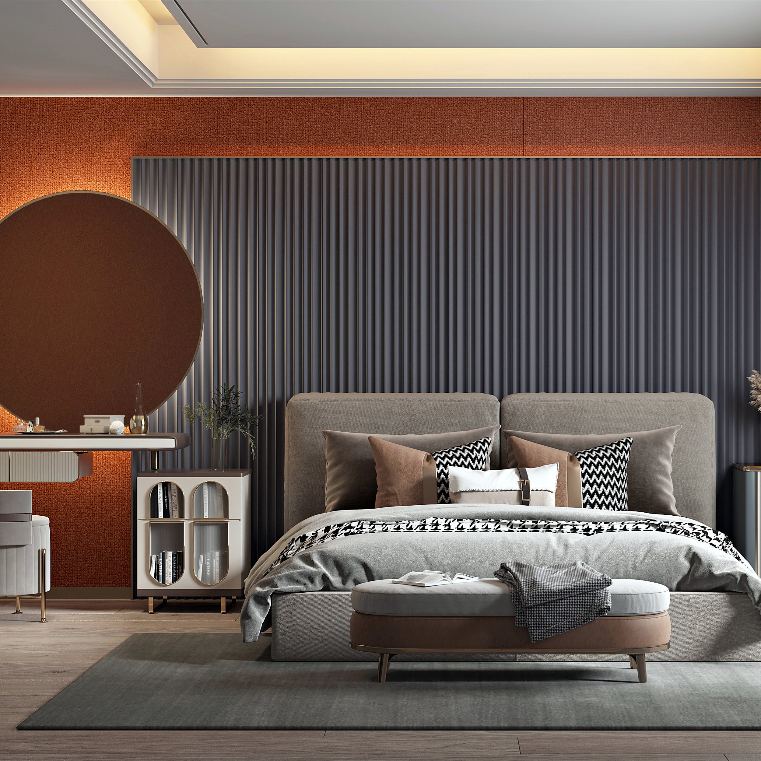 Integrated PVC Decoration Wallboard WPC 3D Wall Panel Interior Wall Cladding hollow Wall Panels