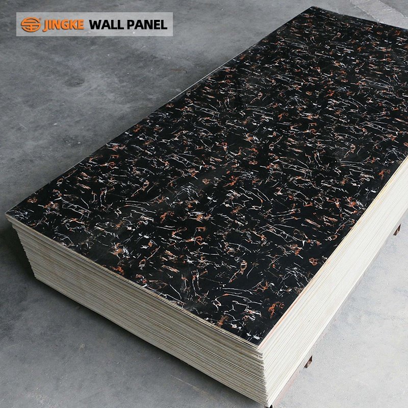 3D print UV Board Gross Panel Popular and Cheap Factory PVC Marble Sheet UV Marble Coated for Decoration Wall Panel