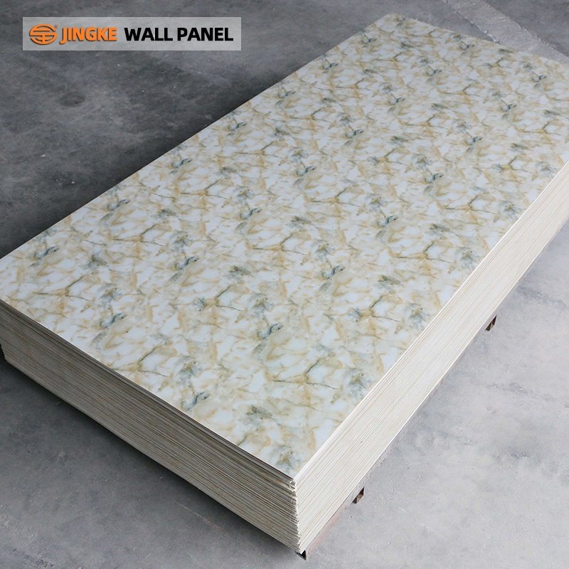 3D print UV Board Gross Panel Popular and Cheap Factory PVC Marble Sheet UV Marble Coated for Decoration Wall Panel