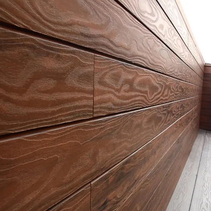 Co-extrusion Protected Wood Plastic Composite Wall Panel Boards Exterior Wall Decorative Covering Cladding Panel Wpc Wall Plank