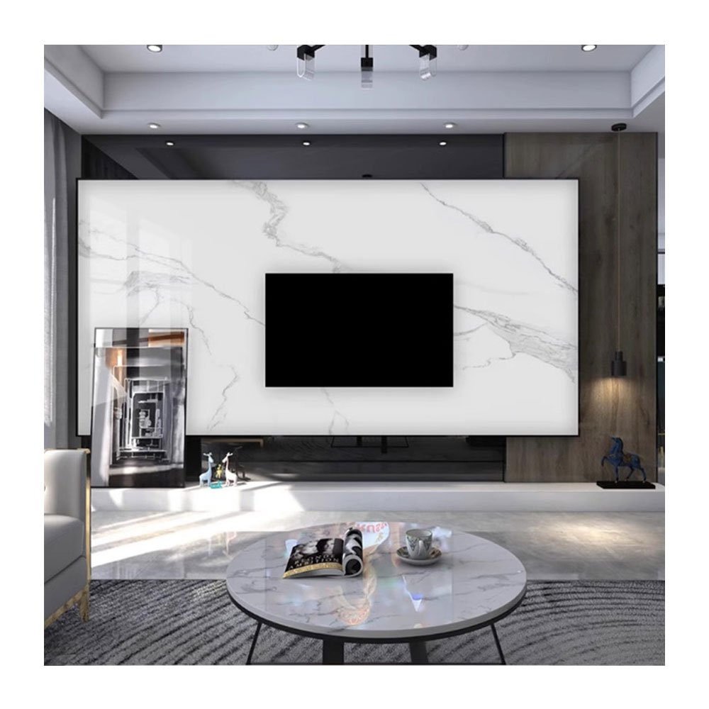 JINXING Eco-friendly 3D Wall Panel Detachable UV Laminate Digital Printing Wall Decor Luxury Board For Home Decor 1220*2440 3mm