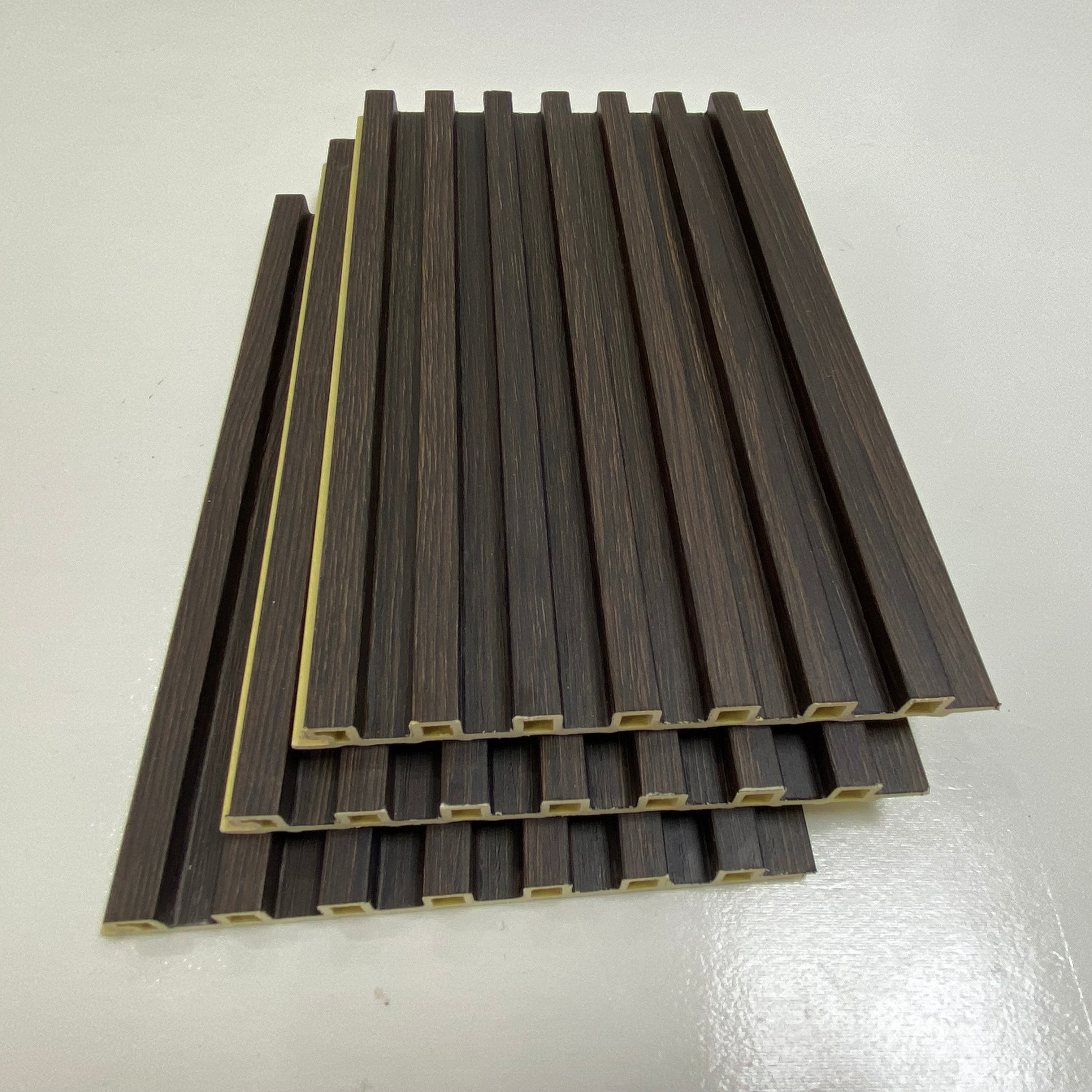 Hot Sale Various Composite Decorative Wall Cladding Eco-Wood Pwc PVC Wall Panel Decoration Exterior Interior Fluted WPC Board