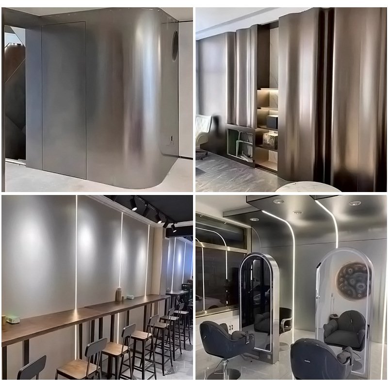 Zhejiang PET Metal Film Interior Bamboo Charcoal Wall Panel 5mm 8mm Thickness Indoor Bamboo Charcoal Wood Veneer