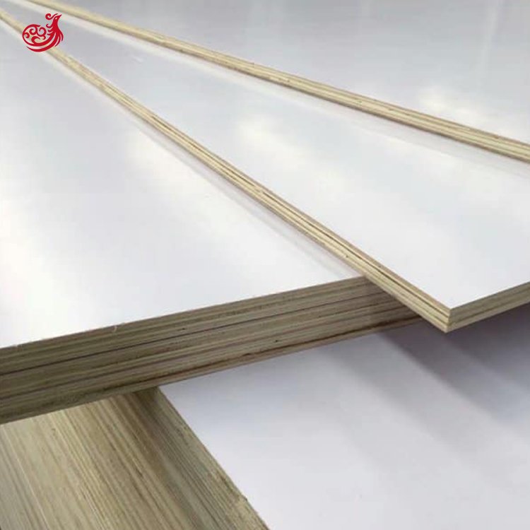 Melamine Plywood Sheet 6Mm 9Mm 18Mm 4X8 Eucalyptus and poplar mixed core Melamine Plywood Board