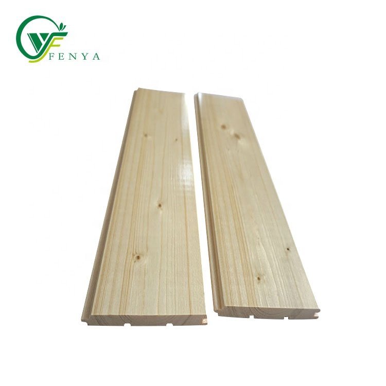 Wholesale Products Finland Sauna Rooms Wood Wall Board Integrated Pine Wallboard Lumber Pallets Wood