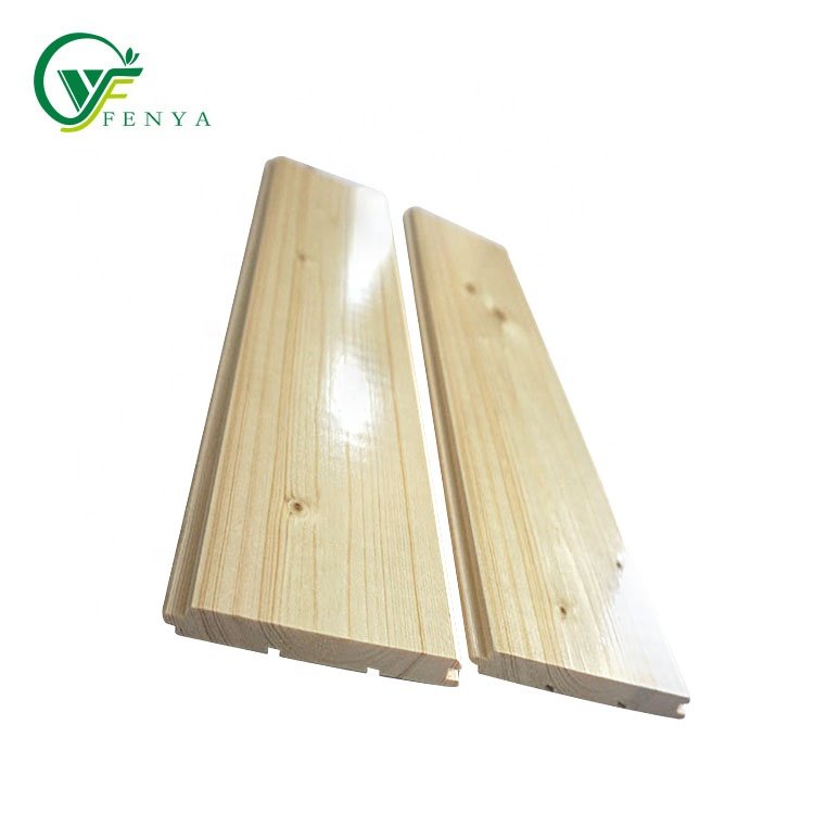Wholesale Products Finland Sauna Rooms Wood Wall Board Integrated Pine Wallboard Lumber Pallets Wood